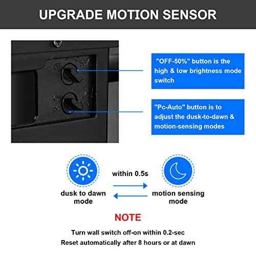 2 Pack Porch Light with GFCI Outlet,Dusk to Dawn Motion Sensor Outdoor Light,Black Front Door Lights,Waterproof Exterior Fixture,Outside Wall Lamp for House Patio Garage