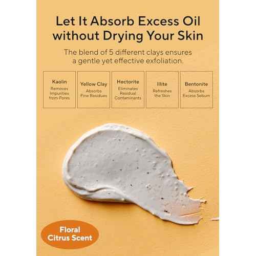 AROMATICA Glow Vita Facial Scrub Orange & Neroli ? Vitamin C Gentle exfoliating face wash for sensitive skin - Gently Scrub and Cleans Blackheads, Whiteheads, Pore Dirt for a Fresh Glow (5.07 Fl Oz)