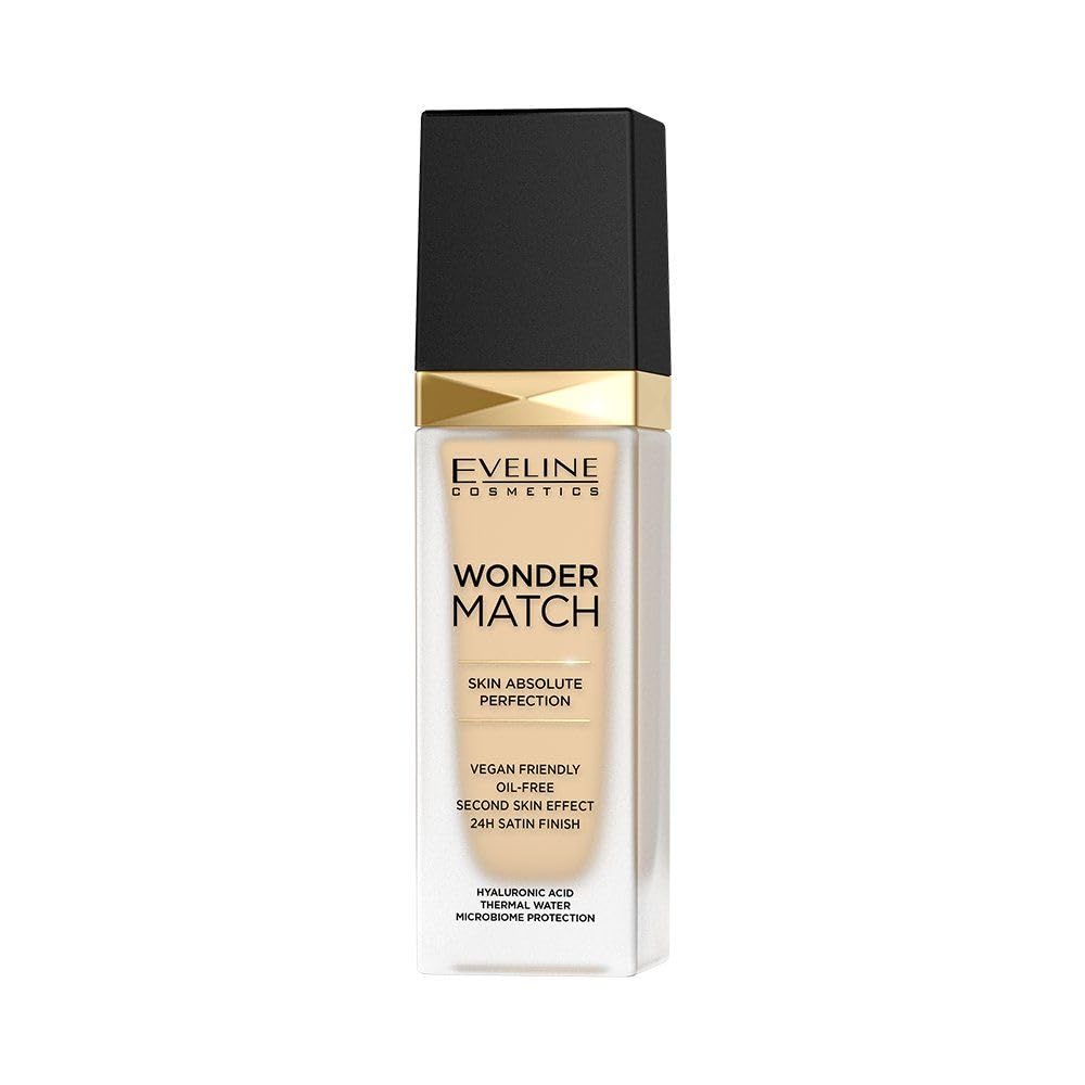 Wonder Match Foundation - Adaptive Hydrating Formula for All Skin Types | Satin Finish, Long-Lasting Coverage