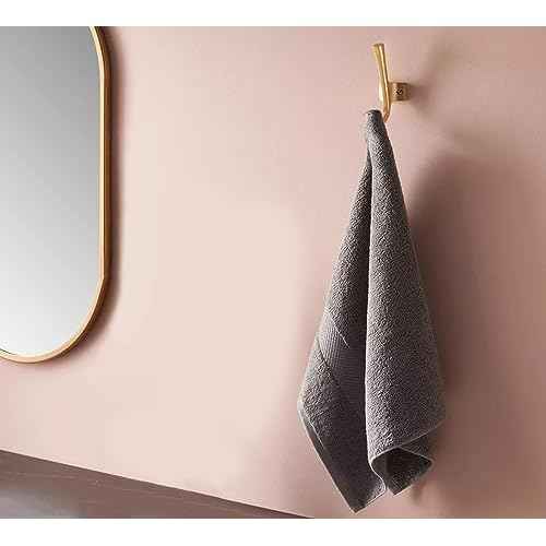 Delara 100% Organic Cotton Towels 650 GSM Plush Feather Touch Quick Dry Wash Cloth, Pack of 12 GOTS Certified, Oeko-Tex Green Certified, Organic Cotton Wash Cloth, 13"X13"
