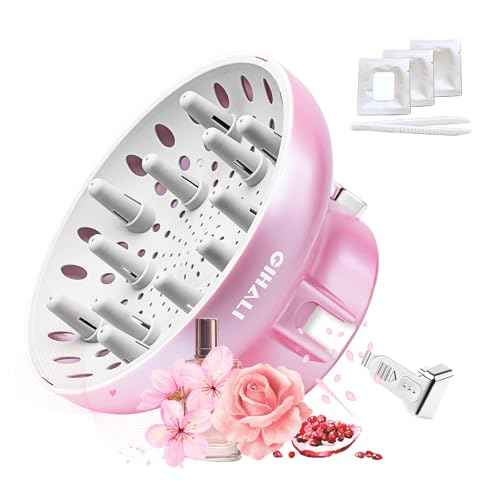 Universal Hair Diffuser ¡°Super Sturdy¡± 1.7 Inch to 2.6 Inch for Natural Curly and Wavy Hair, Hair Dryer Attachment (Pink 2 Aroma Upgrade)