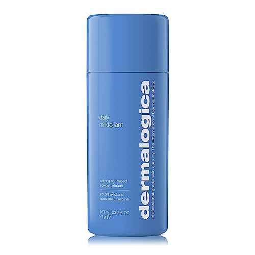 Dermalogica Daily Milkfoliant, Face Exfoliator, Powder Scrub Exfoliant with AHA and BHA - Calming, Polishing and Hydrating Skin, Oat-Based, Vegan Product