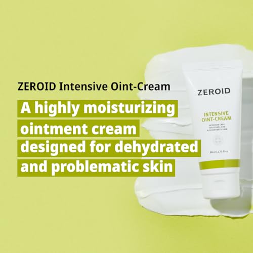 ZEROID | Intensive Oint-Cream | Face Moisturizer for Extremely Dry Skin | Face Cream for Sensitive & Disordered Skin | Intensive Skincare | Face Lotion for Soothing & Moisturizing | 2.7 fl oz (80ml)