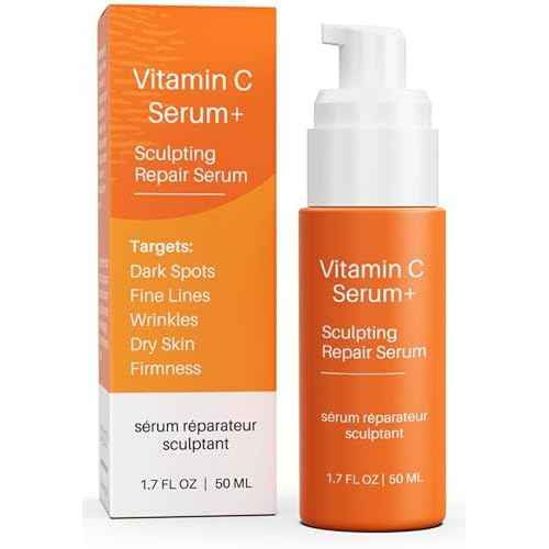 LeVaye Vitamin C Serum, Anti-Aging Face Serum ? 15% Vitamin C, Ferulic Acid, Niacinamide, Hyaluronic Acid, Peptides, Ceramides ? Targets Wrinkles, Fine Lines, Dark Spots, Enlarged Pores, Dry Skin