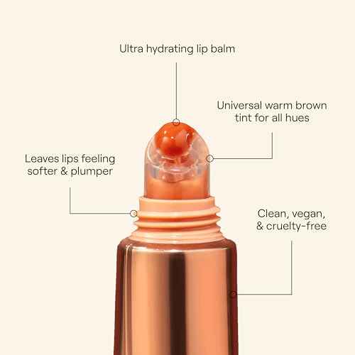 Live Tinted Unity Balm ? Ultra-Hydrating Lip Balm with Shea Butter, Hyaluronic Acid & Vitamin E ? Universal Warm Tint