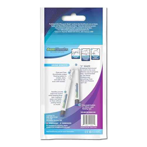 GumChucks Floss for Teeth - Flossing for Kids and Adults - Orthodontic Flossers for Braces - Dental Gum Floss Picks for All Ages (Starter Pack Bundle)