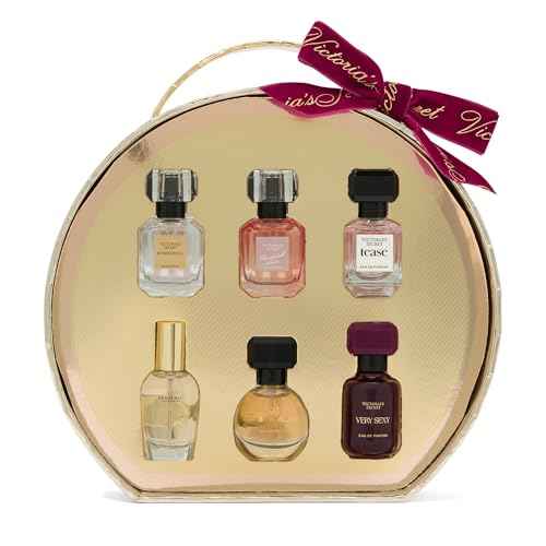 Victoria's Secret Mini Eau de Parfum Discovery Gift Set: Bombshell, Bombshell Magic, Tease, Bare, Very Sexy, & Heavenly