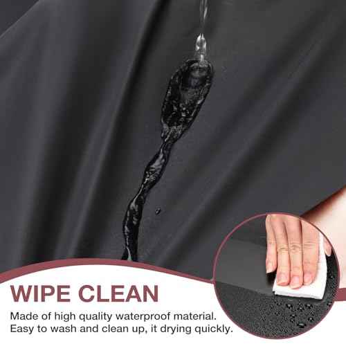 Noverlife 87x51in Massage Table Sheet, Reusable Wax Mat Pad Waterproof Massage Bed Cover Sheet, PVC Waxing Mat for Esthetician Bed Oilproof Waxing Table Sheet Fabric SPA Bed Cover for Beauty, Tattoo