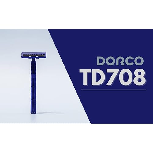 Dorco Fresh Twin Blade Disposable Razors for Men (240 Counts), Smooth & Comfortable Shave, Shaving Razors for Men, Non-Slip Handle, Ideal for Sensitive Skin & Travel