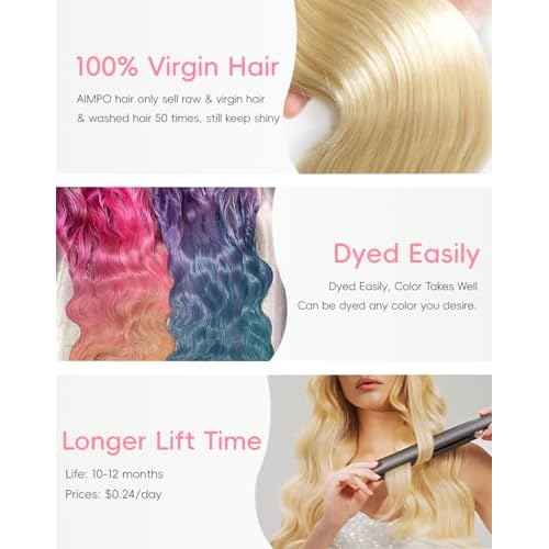 613 Lace Front Wig Human Hair Guaranteed 100% Virgin Human Hair 13x6 200 Density Body Wave Lace Front Wigs Soft Bouncy Blonde Wig Human Hair No Tangle No Shedding 613 HD Lace Frontal Wigs 28 Inch