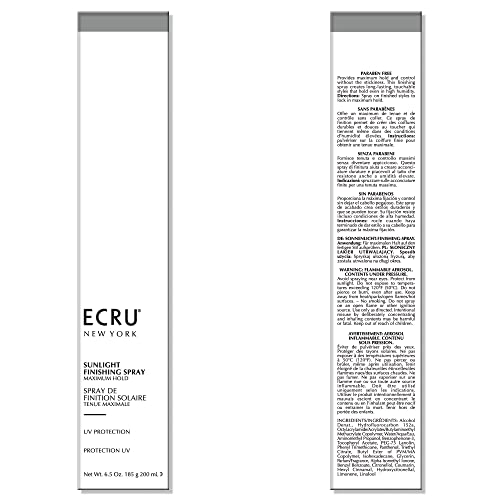 ECRU NEW YORK Sunlight Finishing Spray