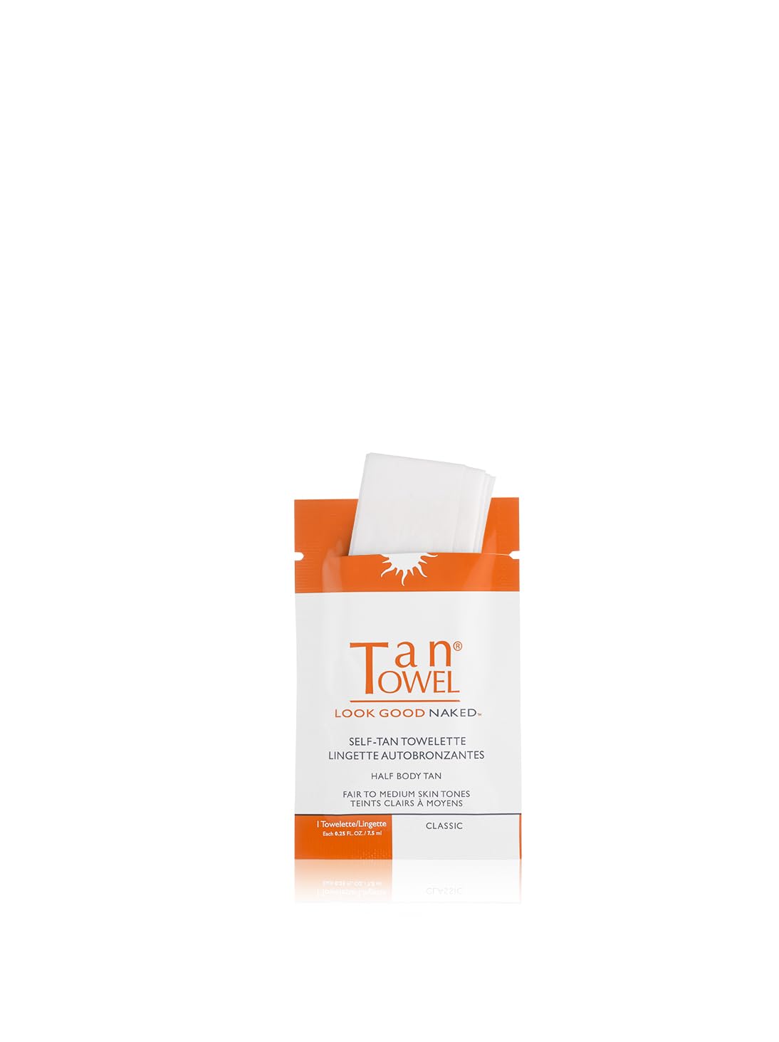 Tan Towel | Self-Tan Towelette - Classic Formula, 10 Count for Effortless Sun-Kissed Glow