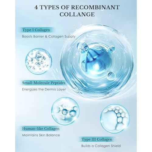 KOMFYMED Recombinant Collagen Restoration One-Day Serum ? 4 Types of Collagen & Ectoin, Intensive Barrier Strengthening & Hydration, Single-Use Vials for All Skin Types (1.5ml / 0.05 fl.oz ¡¿ 30)