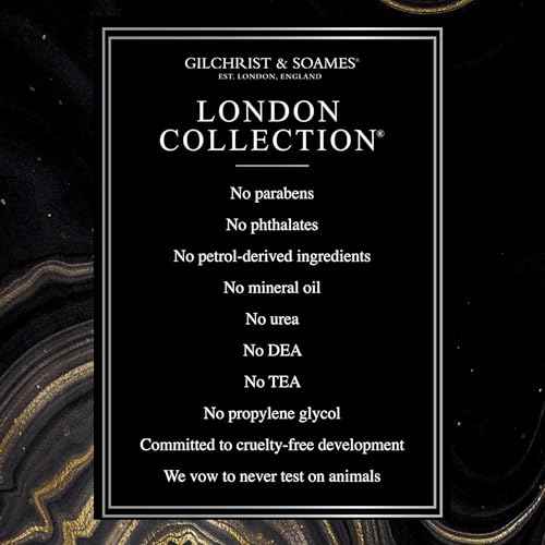 Gilchrist & Soames London Shower Gel & Body Wash ? Hydrating Cleanser with Red Tea, Soy, & Grape Seed Oil ? Sulfate, Paraben, & Cruelty Free Cleanse with Crisp, Clean Scent, 15.5 oz.