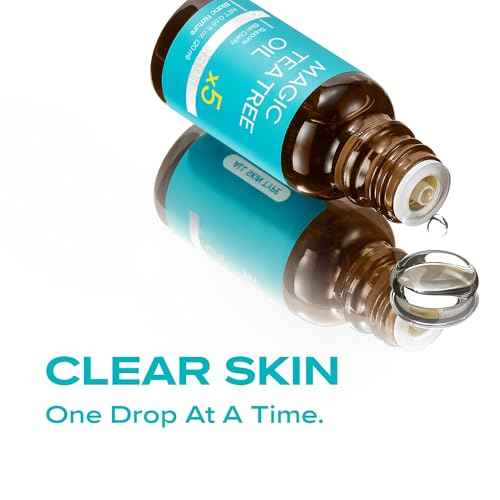 ? Magic Tea Tree Oil for Face, Clarifying Facial Oil for Oily & Sensitive Skin, Lightweight Daily Care with Tea Tree, Skin-Balancing Vegan Korean Skincare, 0.7 fl oz