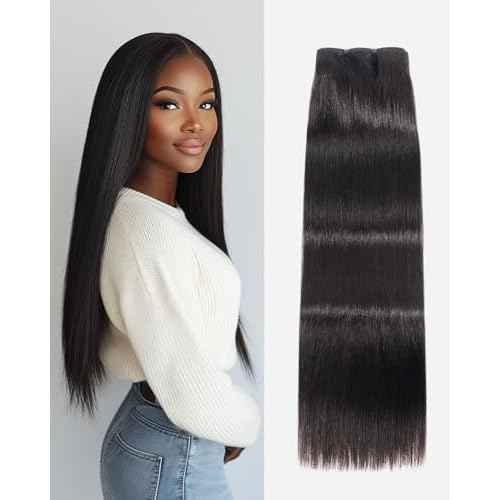 15A Human Hair Bundles Straight Bundles Human Hair 100% Raw Vietnamese Bundle Natural Black Color Long Service Life 18 Inch