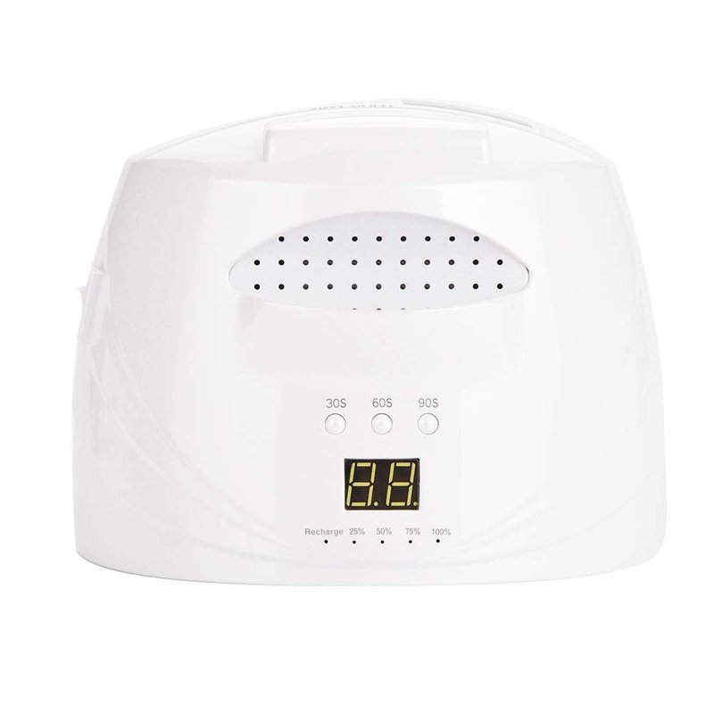 Skiennix 48W Cordless Rechargeable Nail Lamp - LED UV Light Dryer with Smart Handle & Timer Settings