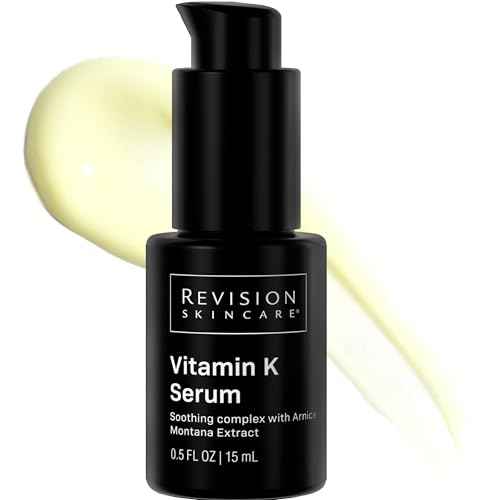 Revision Skincare Vitamin K Serum, Soothing Serum with Arnica Montana Extract and Antioxidants, Reduces Redness, Oil Free, 0.5 fl oz