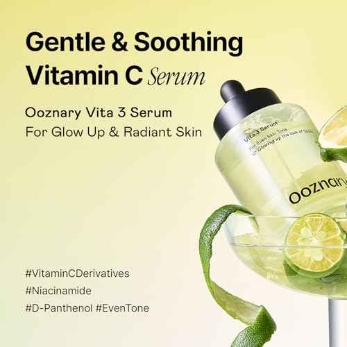 Vita 3 Serum with Vitamin C Derivatives and Niacinamide plus Glutathione for Uneven Skin Tone & Dull Skin | Korean Skin care | 1.69 fl.oz 50ml