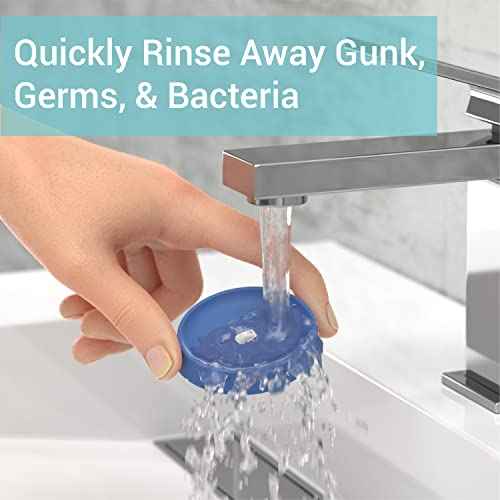 Silicone Clean Cover for Oral-B Toothbrush Charger Base - Quickly Rinse Away Gunk - Colorful Identifiers for Families