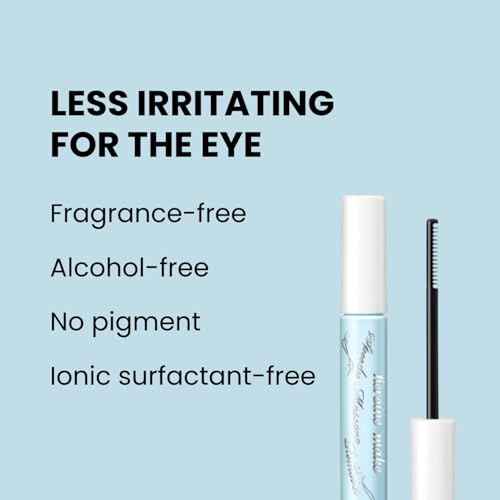 HEROINE MAKE by KISSME Waterproof Mascara Black | Volume and Length by Defining Fiber for Long and Curl Eye Makeup for Women + Gentle Mascara Remover Oil Free, Made in Japan, 2 Set