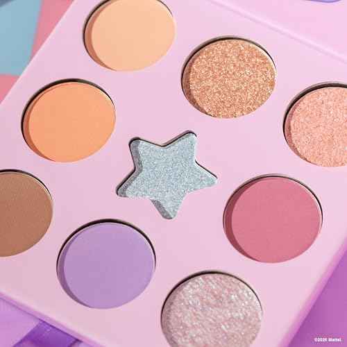 essence | Polly Pocket¢â Eyeshadow Palette | 9 Pigmented Matte & Shimmer Shades | Playful Pop-Up Design | (01 | Take Me To Pollyville!)