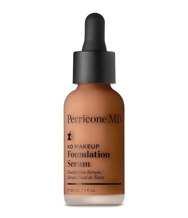 Perricone MD No Makeup Foundation Serum - Semi-Matte Hydrating Liquid Foundation Makeup - Fragrance Free, Vegan, Cruelty-Free - Buildable Medium Coverage for Dark Spots & Uneven Tone, Rich, 1 fl oz