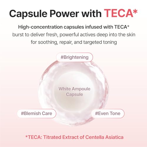 CENTELLIAN 24 Madeca Mela Capture Ampoule Capsule Cream (Brightening Cream, 1.85 fl oz / 55ml) ? Anti-Aging Face Moisturizer with Peptides & Centella Asiatica, Hydrating Korean Skincare