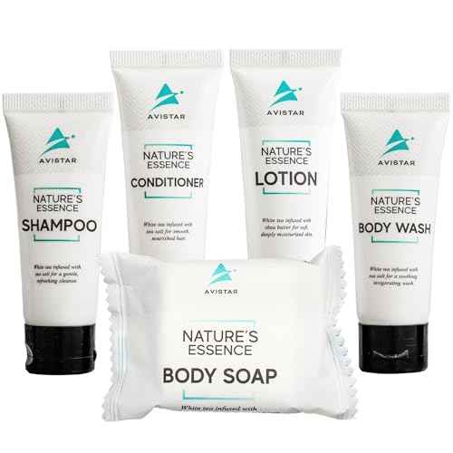 270 Piece Hotel Soap & Bulk Toiletries - Travel Essentials for Hosts & Guests - Hotel Shampoo & Conditioner Supplies for Guests, Hotel Toiletries Bulk Set, Mini Bulk Travel Size Toiletries