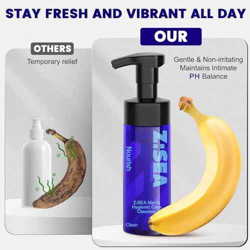 Men¡¯s Intimate Wash (150ML/5.07Fl Oz) - pH Balanced Male Genital Cleanser for Odor Control, Helps Soothe Discomfort | Gentle Daily Use for Sensitive Skin