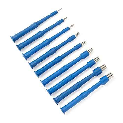 Box of 10 Disposable Biopsy Punch, Sterile Biopsy Dermal Punch for Piercing, Stainless Steel Skin Piercing Tool with Protective Handle (1.5 MM)¡¦