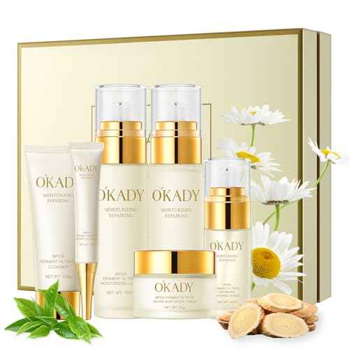 O'KADY Bifida Ferment Lysate Moist Repair Set Skincare set with Bifidobacterium fermentation decomposition ingredients for moisturizing nourishing making the skin soft smooth men's skincare