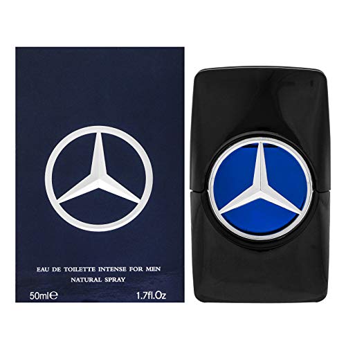 Mercedes-Benz Man Intense - Eau de Toilette - Long Lasting Amber & Patchouli Cologne - 0.84 oz Spray