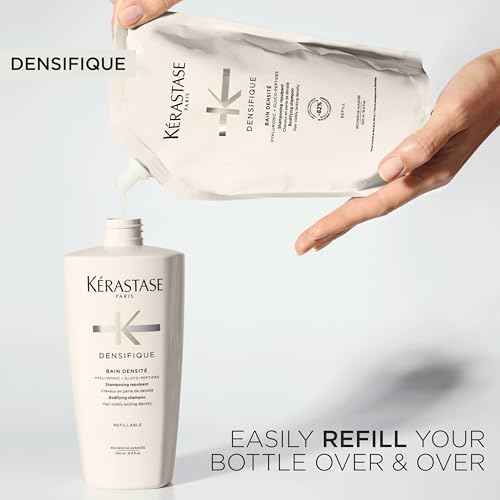 Kerastase Densifique Densit? Shampoo - Thickening & Strengthening For Fine & Thinning Hair, Removes Build-Up & Adds Shine With Hyaluronic Acid
