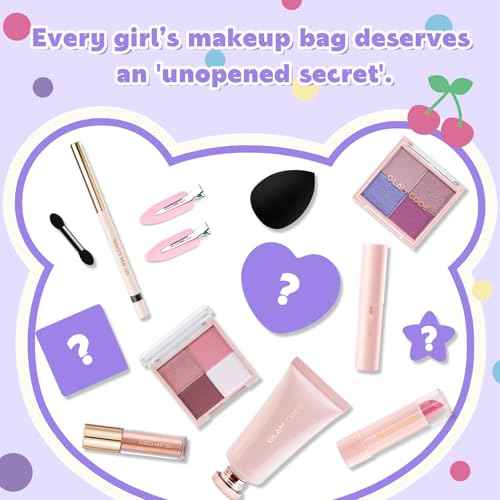Glam Code 24 Day Makeup Advent Calendar 2025, Beauty Makeup Gift Set for Teen Girls & Adlut Women, Christmas Countdown Calendar Holiday Surprise Full Cosmetic Kit (Purple)