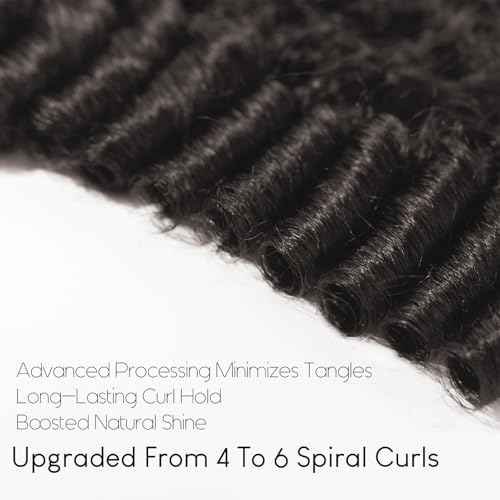 WEQUEEN Burmese Curly Bundles Human Hair 16A Brazilian Virgin Hair 14 16 18 Inch Thick Weave Natural Black