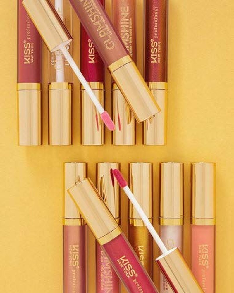 Glam Shine Vita Lip Gloss - Hydrating Gold Spot Finish | 1 Pack