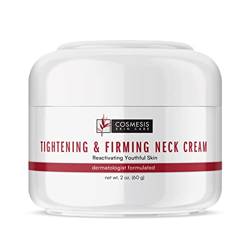 Cosmesis Tightening & Firming Neck Cream - Hydrates & defends neck skin, inhibits elastin breakdown & stimulates collagen synthesis, 2 oz.