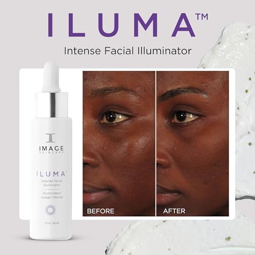 IMAGE Skincare, ILUMA Intense Facial Illuminator, Instantly Visible Brightening Serum and Face Corrector with Vitamin C, 1 fl oz