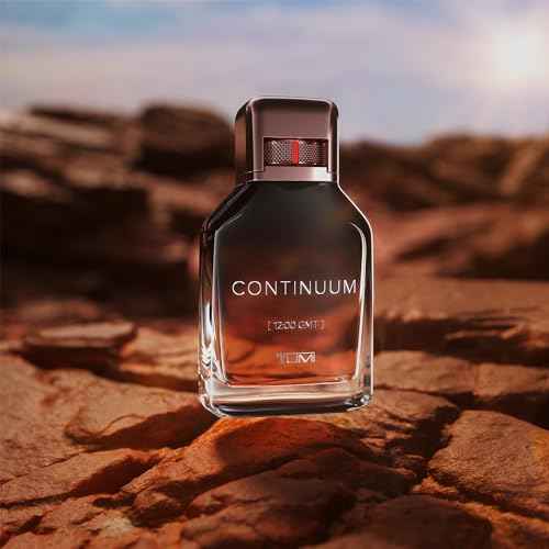 TUMI CONTINUUM [12:00 GMT] - Bold Cologne for Men with Smoky Fragrance - 3.4 oz & 1.0 oz Eau de Parfum, 6.7 oz Body Wash