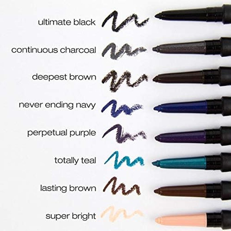 L.A. Girl Ultimate Intense Stay Auto Eyeliner - Long-Lasting Charcoal | Smooth Application