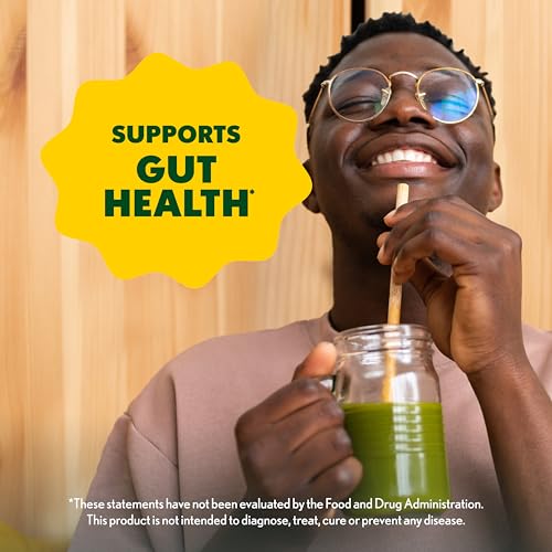 Amazing Grass Greens Blend Superfood: Super Greens Powder Smoothie Mix with Spirulina, Chlorella, Beet Root Powder, Digestive Enzymes & Probiotics, Berry, 60 Servings (Packaging May Vary)