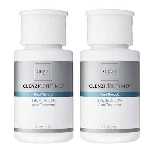 Obagi CLENZIderm M.D. Pore Therapy Exfoliating BHA Toner - Unclogs Pores with 2% Salicylic Acid Acne Treatment ? 5 oz