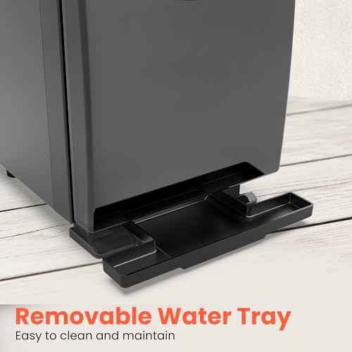 TASALON 5L Towel Warmer Hot Cabinet Box, Aluminum Inner Chamber, Removable Tray, Fast Heating for Beauty Spa Salon Massage - Black