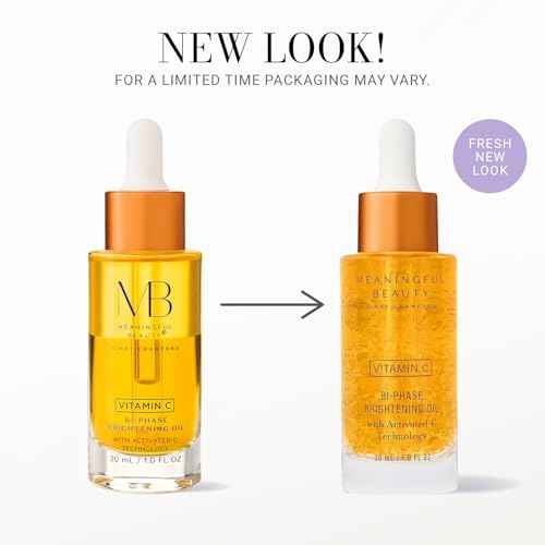 Meaningful Beauty Vitamin C Bi-Phase Brightening Oil with Activated C Technology