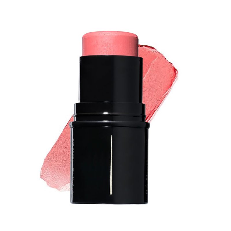 Radiant Professional Touch of Blush - Vegan Cream Blusher Stick for Cheeks, Lips & Eyes | Lightweight Hydrating Makeup - 02 Coral, 0.14 Oz