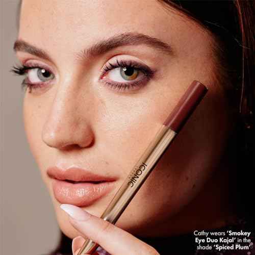 ICONIC LONDON Smokey Eye Duo Eyeliner | Creamy, Easy to Blend 2-in-1 Eyeliner Crayon, Water Resistant, Cruelty Free, Vegan Makeup