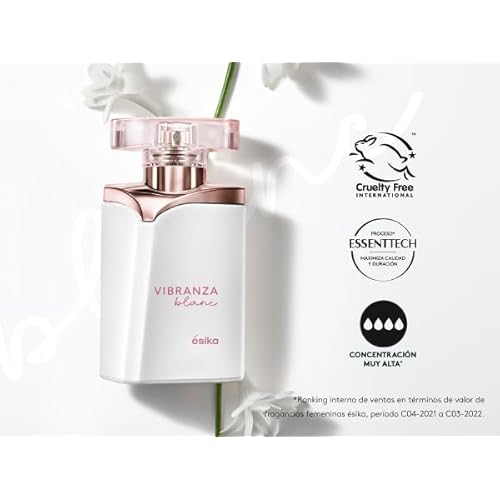 ?sika - Vibranza Blanc Perfume de Mujer con Aroma Floral, 45 ml/1.5oz