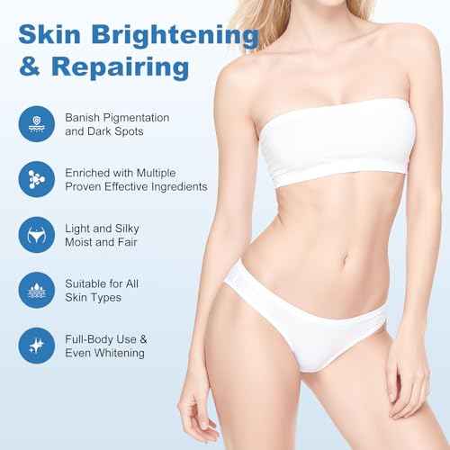 Skin Cream, Intimate Area, Underarms, Knees, Elbows, Inner Thighs, Bikini Line(1.7FL.OZ.)
