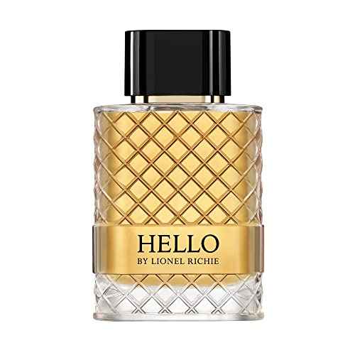 Lionel Richie Hello for Men - Classic Yet Adventurous, Effortlessly Seductive Eau De Cologne Scent For Him - Refreshing Foug?re Blend With Warm, Amber Notes - Intense, Long Lasting Fragrance - 3.4 oz